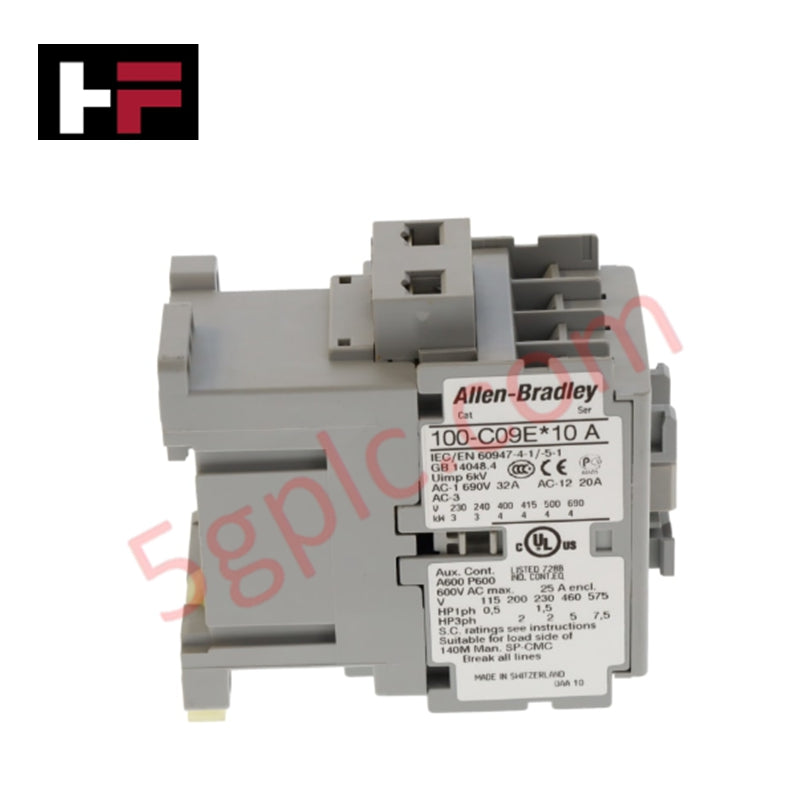 100-C09EJ10 | Allen Bradley | IEC 9A 3-Pole Contactor with 24 VDC Coil