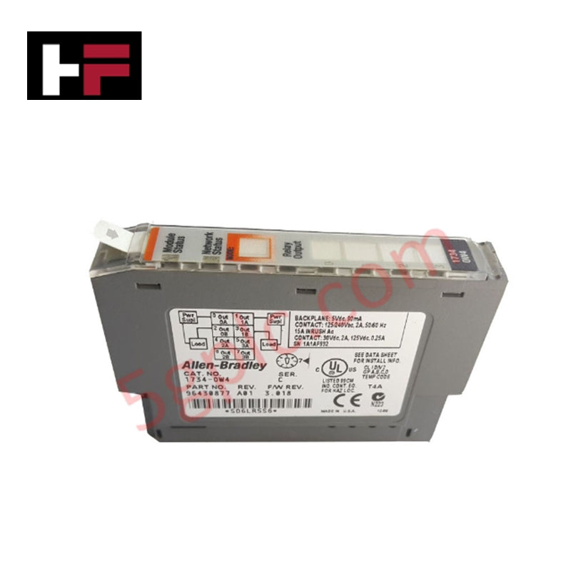 Allen Bradley 1734-OW4 | POINT I/O Modul Keluaran Relay 4 Titik