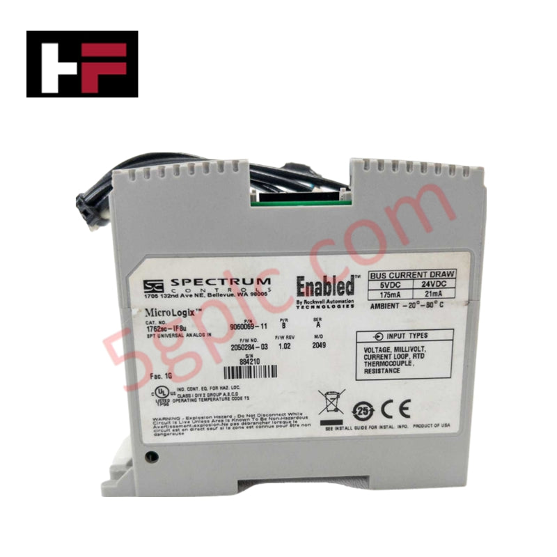 Allen-Bradley MicroLogix 1762sc-IF8U 8-Channel Universal Analog Input Module