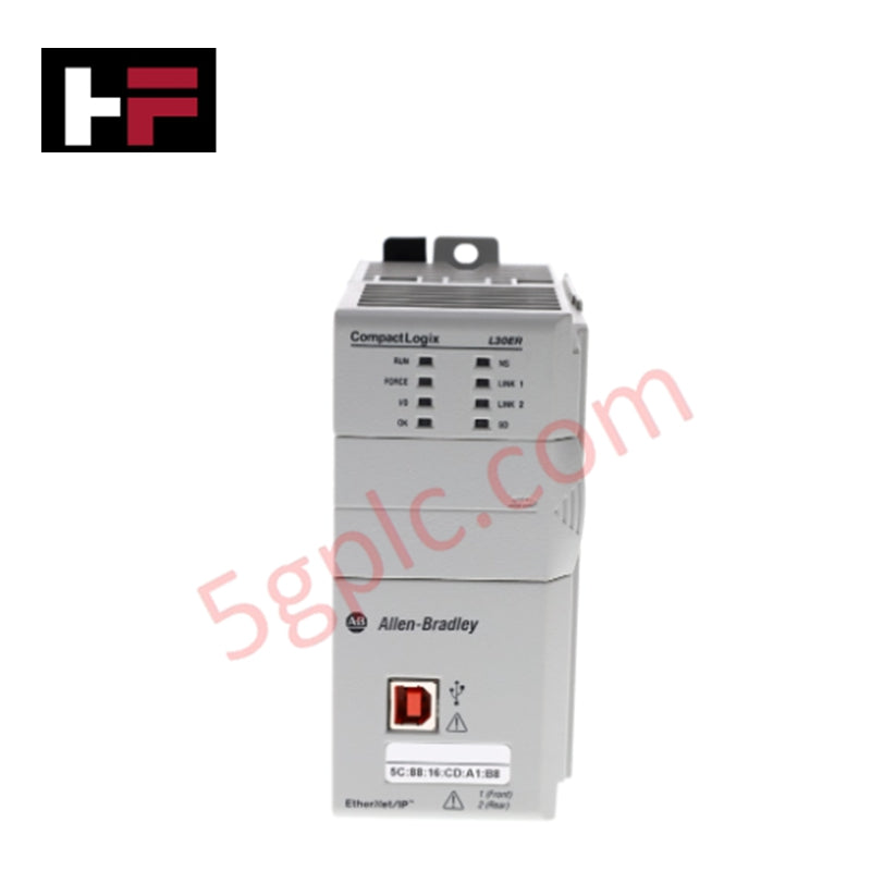 Allen-Bradley CompactLogix 1769-L30ER-NSE Dual Ethernet PLC