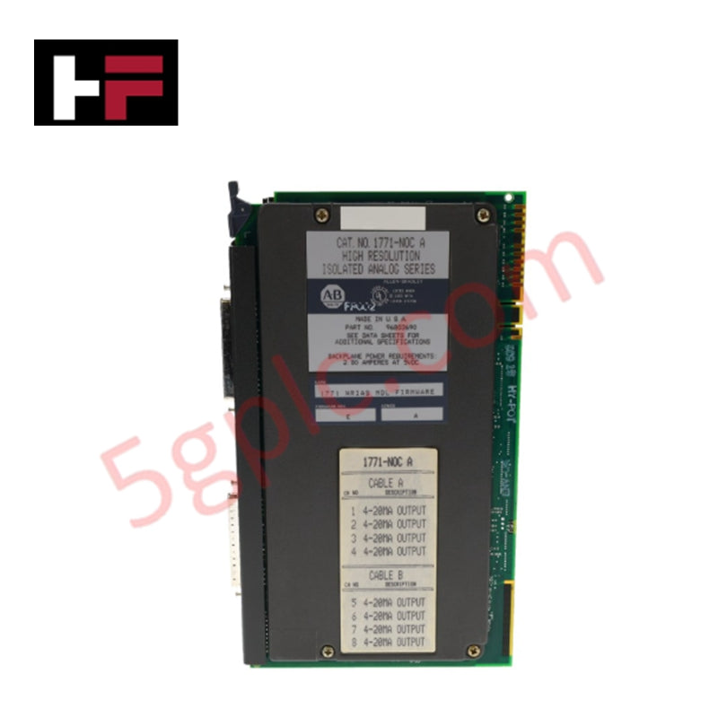 Modul Output Analog Siri N PLC-5 Allen-Bradley 1771-NOC