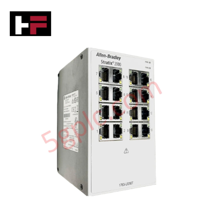 محول إيثرنت غير مدار ستراتيكس 1783-US16T من ألين-برادلي بسعة 16 منفذاً