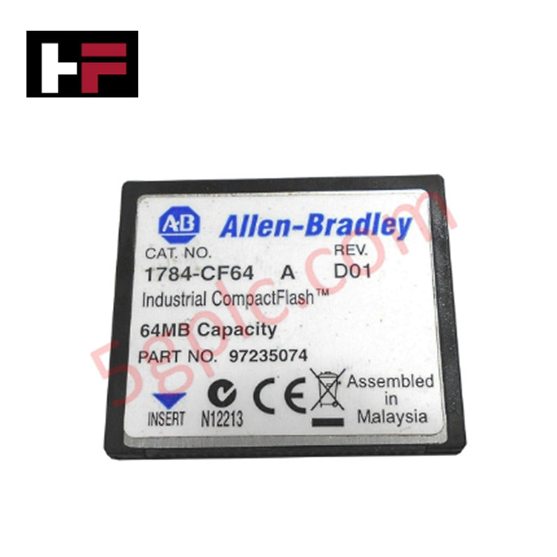 1784-CF64 | Allen-Bradley | Endüstriyel CompactFlash Kart | Uçucu Olmayan Bellek