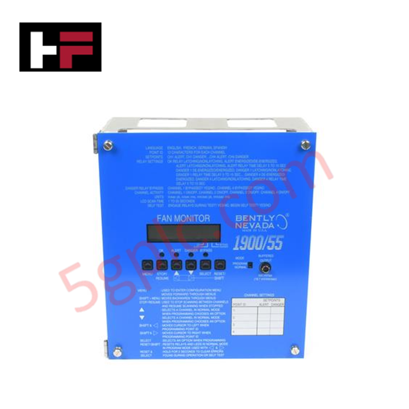 1900/55-01-01-01-00 | Bently Nevada | Fan Monitor