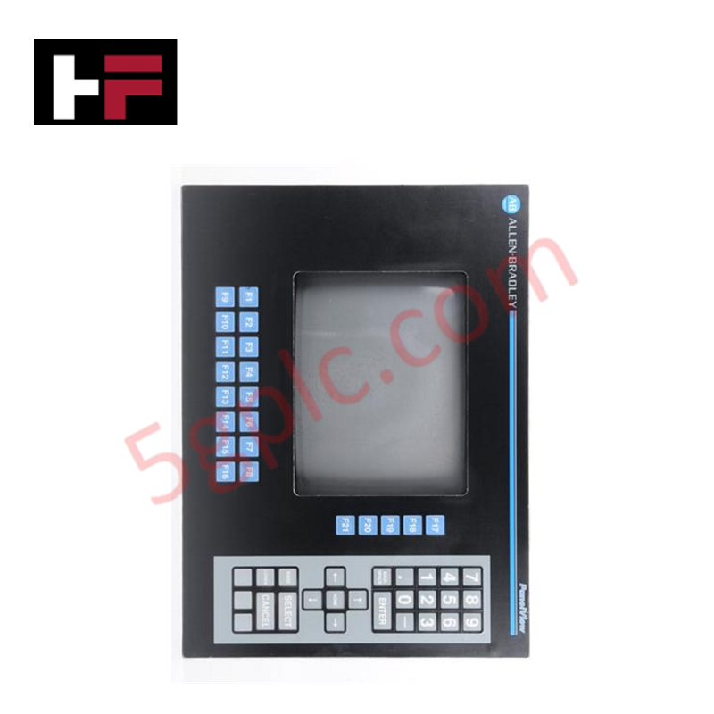Allen Bradley 2711-KC1 PanelView 1200 Renkli Tuş Takımı HMI Terminali