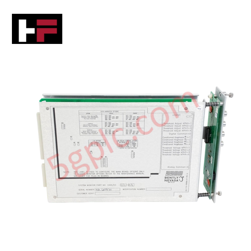 Bently Nevada 3300/03-01-01 3300 Systemüberwachungsmodul