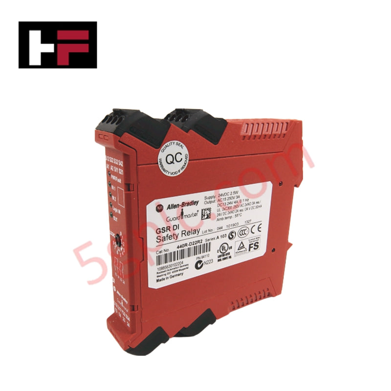 Allen Bradley 440R-D22R2 Guardmaster Relay Keamanan Input Ganda