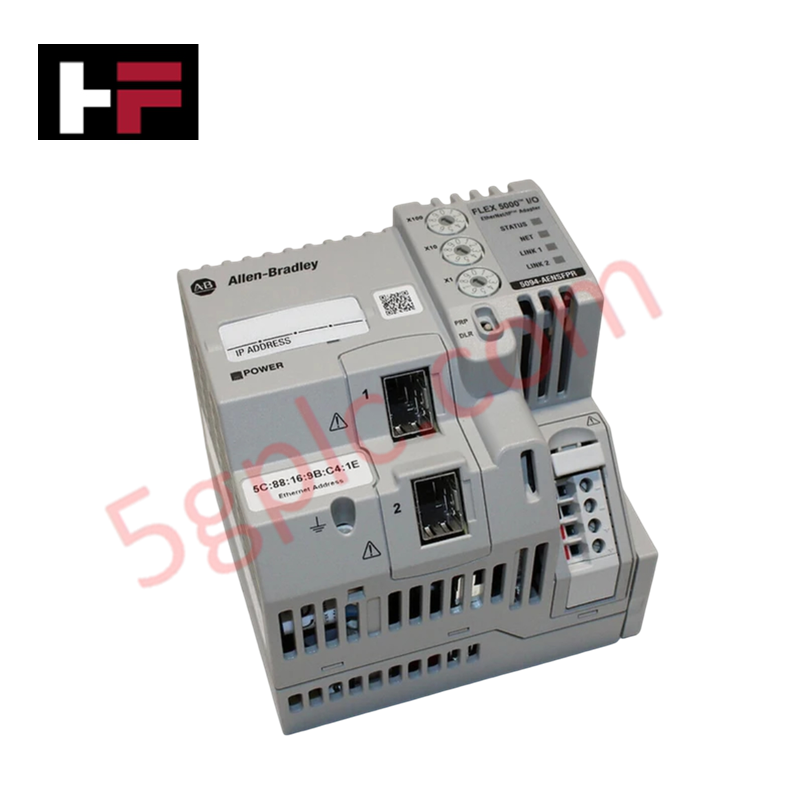5094-AEN2SFPR FLEX 5000 Penyesuai SFP Dua Port EtherNet/IP | Allen Bradley