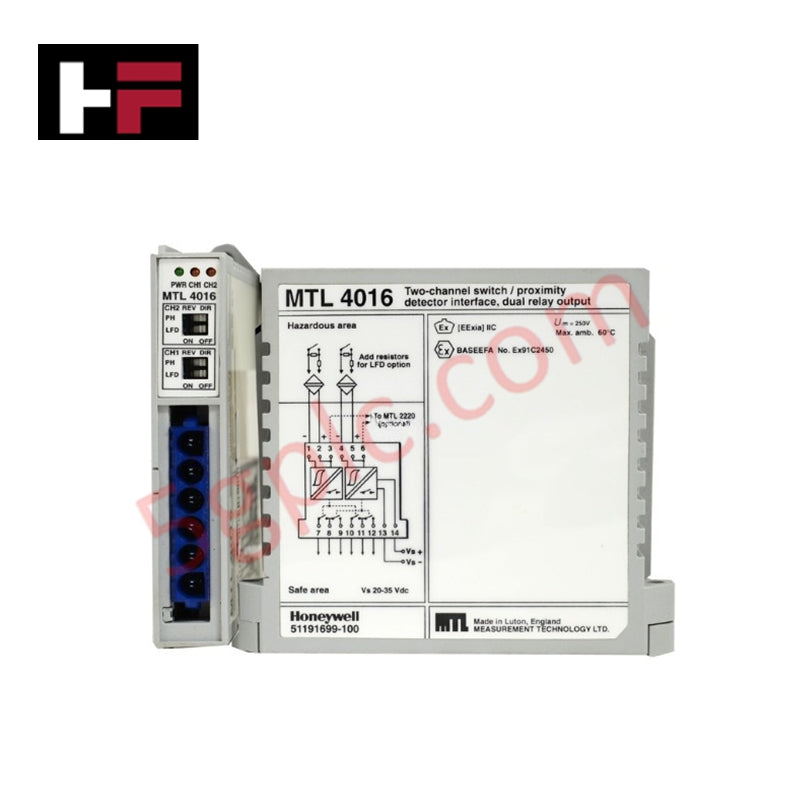 Honeywell 51191699-100 MTL4016 Schalter-/Näherungssensor-Schnittstelle