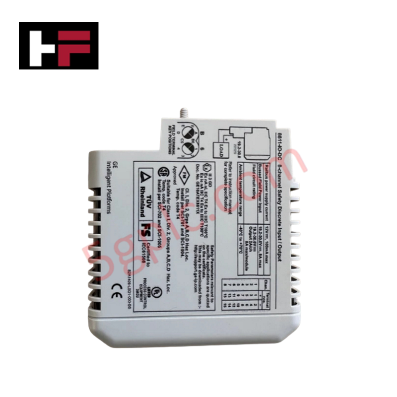 ماژول ورودی/خروجی گسسته SafetyNet مدل GE 8811-IO-DC