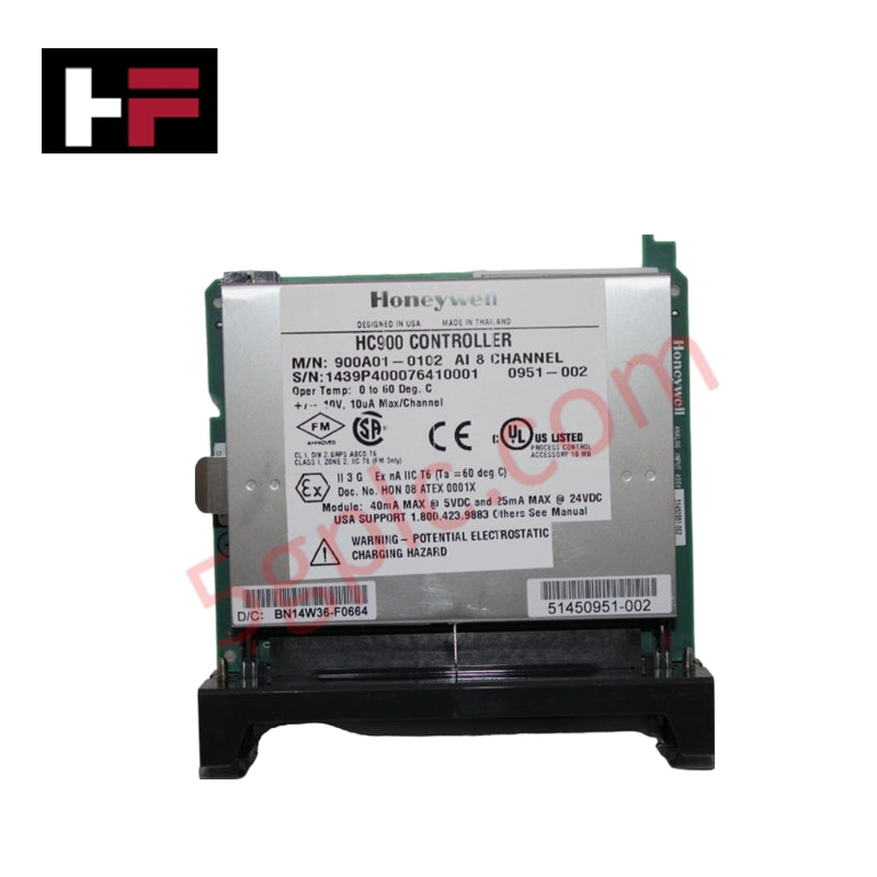 Carte d'entrée analogique Honeywell ControlEdge HC900 900A01-0102