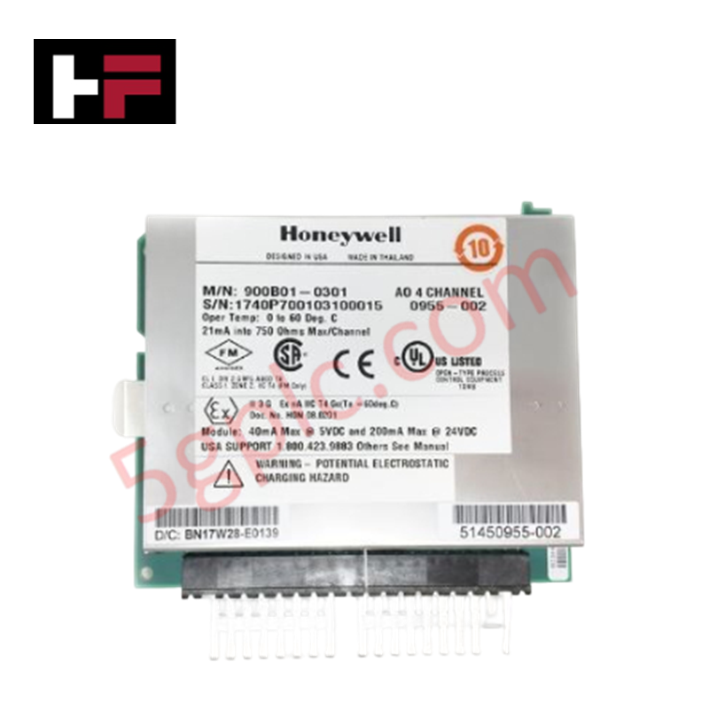 Honeywell 900B01-0301 HC900 Analog Output Module