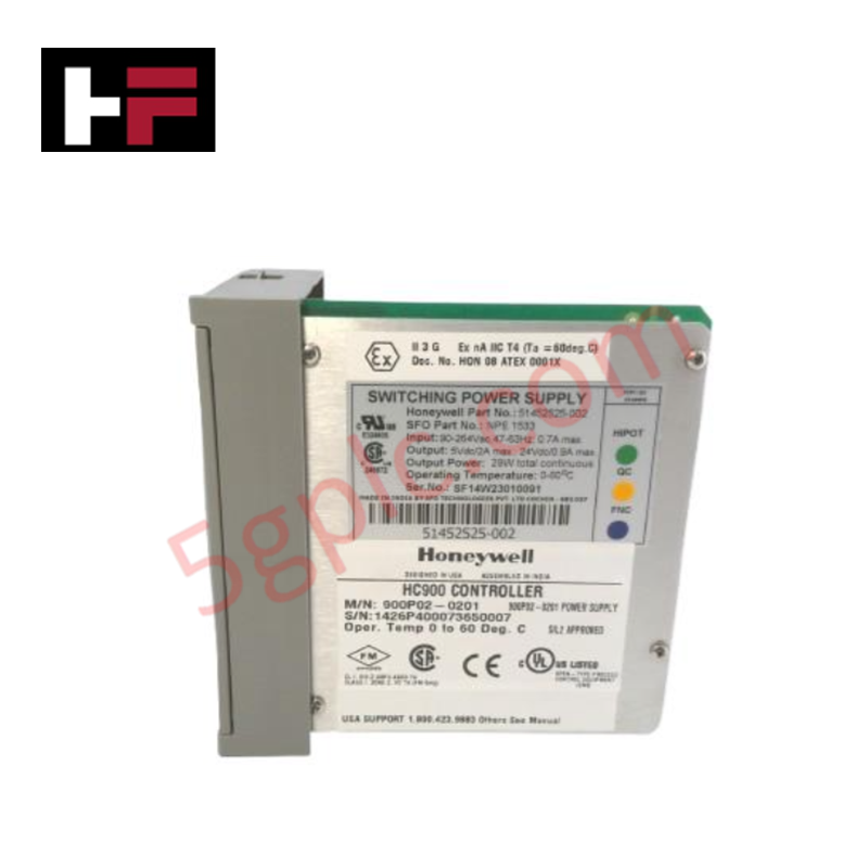 Módulo de fuente de alimentación Honeywell ControlEdge HC900 900P02-0201