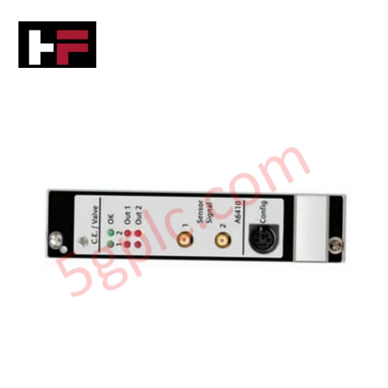 Monitor Pengembangan Injap dan Kes Emerson A6410 CSI 6500