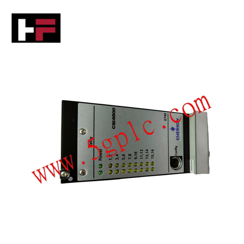 Emerson Epro A6740 Programmable Logic Card Relay Module