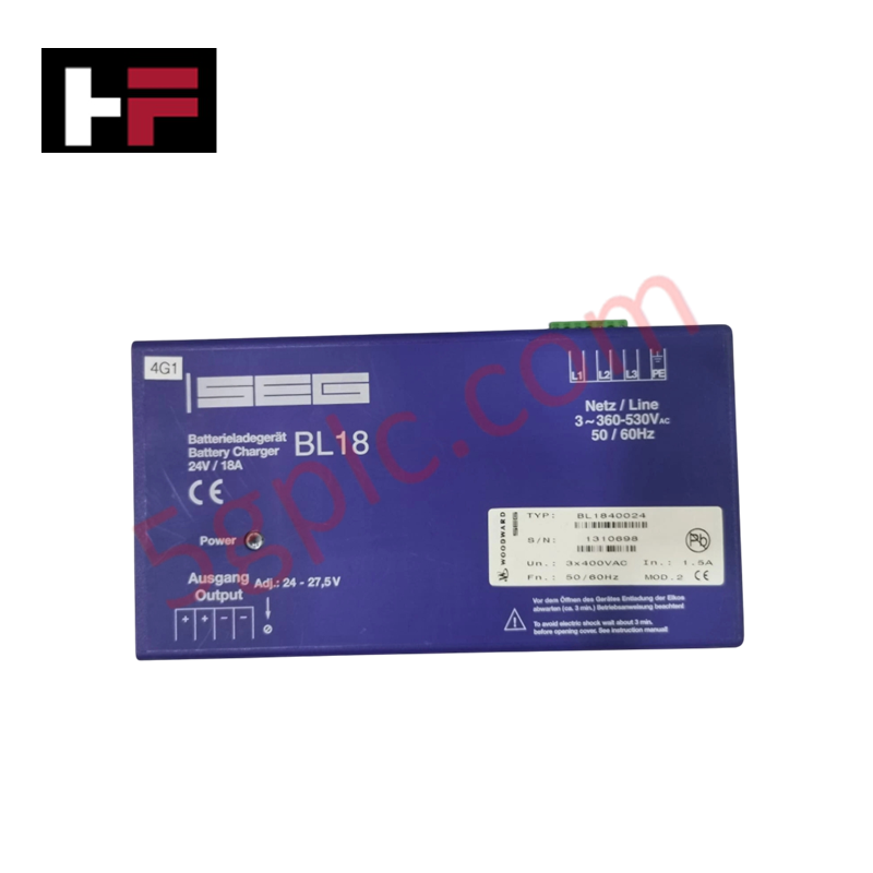 Woodward BL1840024 Battery Charger