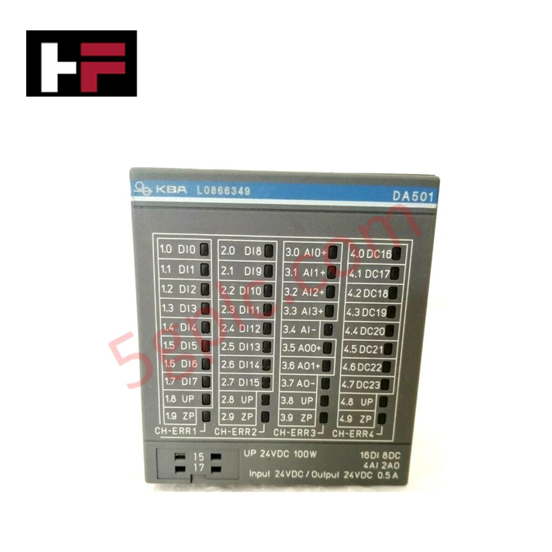 DA501 1SAP250700R0001 | ABB S500 Digital/Analog I/O Module