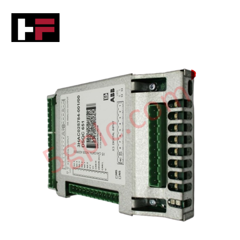 ABB DSQC 651 3HEA800439-002 Robotics Drive Module I/O RS485