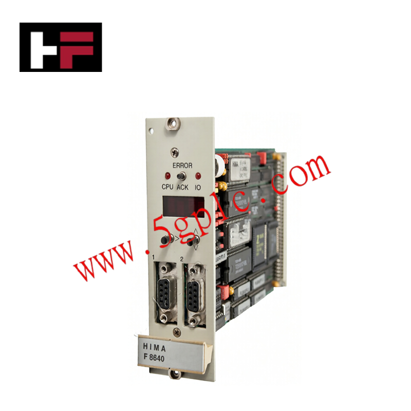 F 8640 | Hima | CPU Module High-Performance Control Processor