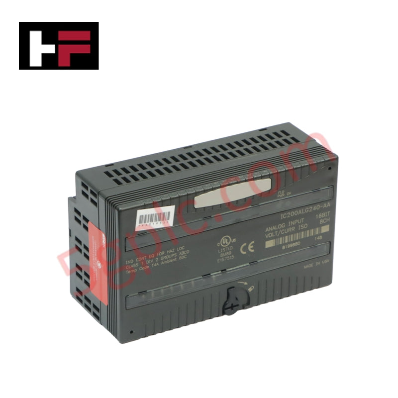 GE IC200ALG240 16-Bit Versamax Analog Input Module