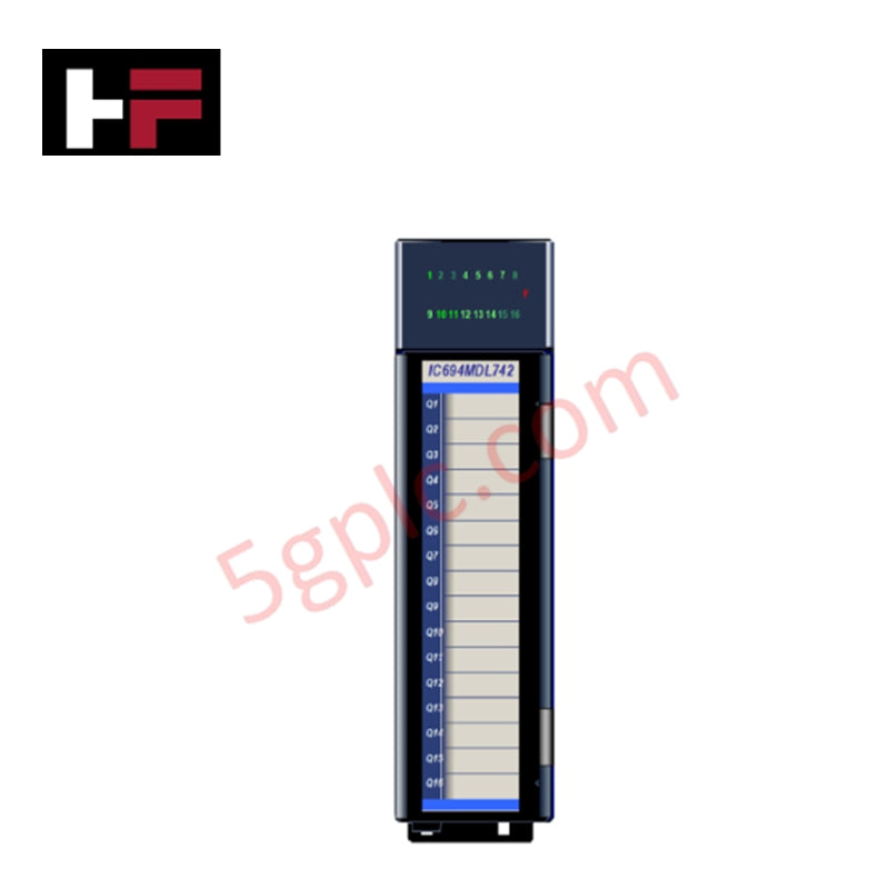 Modul Output GE Fanuc PACSystems RX3i IC694MDL742 12/24 VDC, 16-Titik