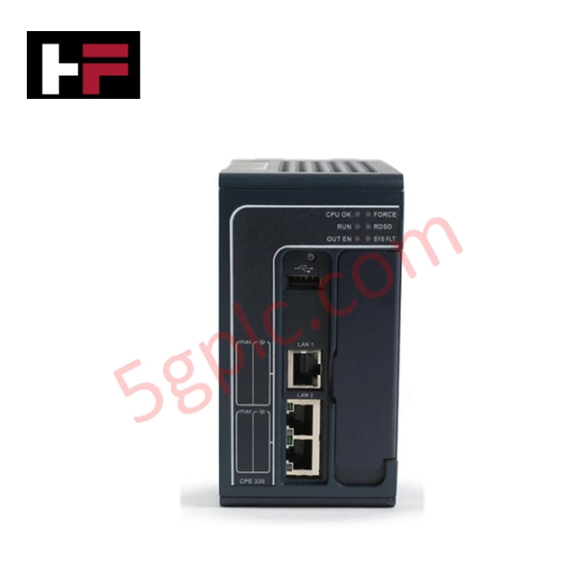 مجموعة وحدة المعالجة المركزية GE Fanuc PACSystems RX3i IC695CPK330 CPE330 مع حزمة الطاقة