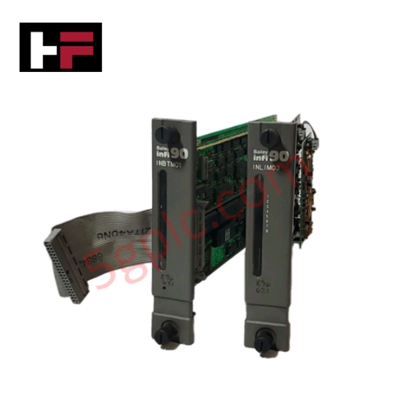 وحدة نقل الناقل ABB Bailey Infi 90 INBTM01 وواجهة الحلقة INLIM03 + كابل