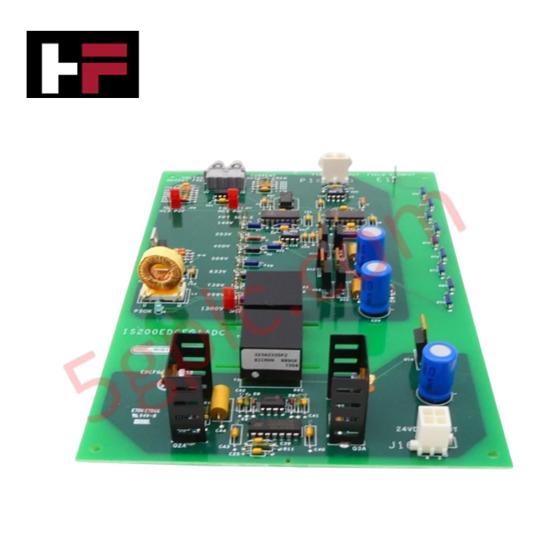 GE EX2100e IS200EDCFG1ADC Exciter DC Feedback Interface Card