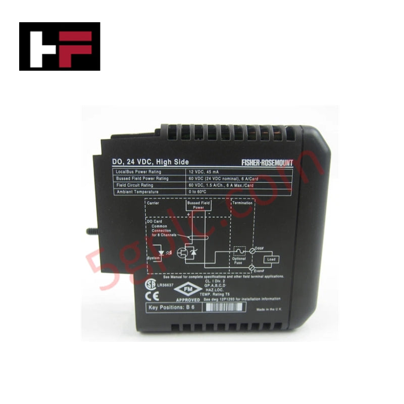 KJ3001X1-BJ1 | Emerson DeltaV High-Side Discrete Output Module