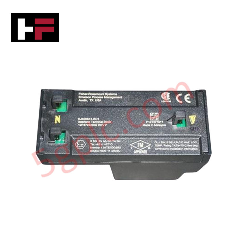 KJ4006X1-BD1 Bornier d'interface | Emerson