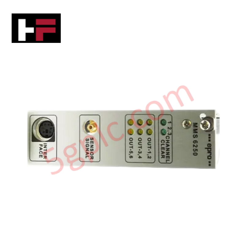 EPRO MMS 6250 शाफ्ट पोजीशन मॉनिटर