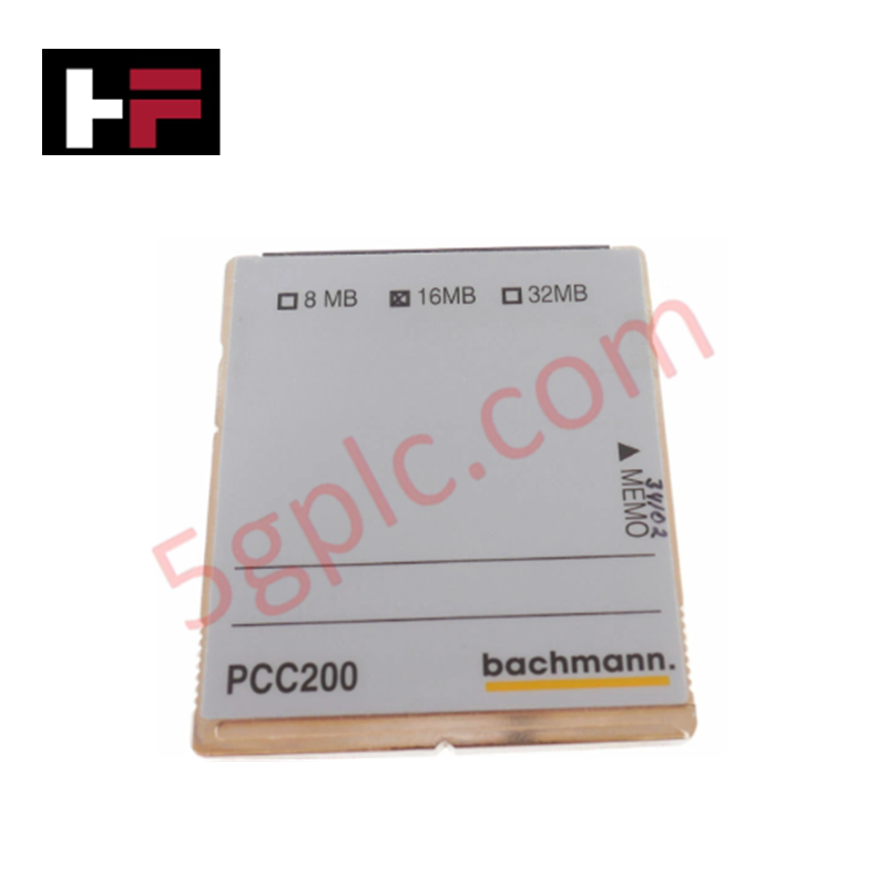 Bachmann PCC200 PLC मॉड्यूल मेमोरी कार्ड