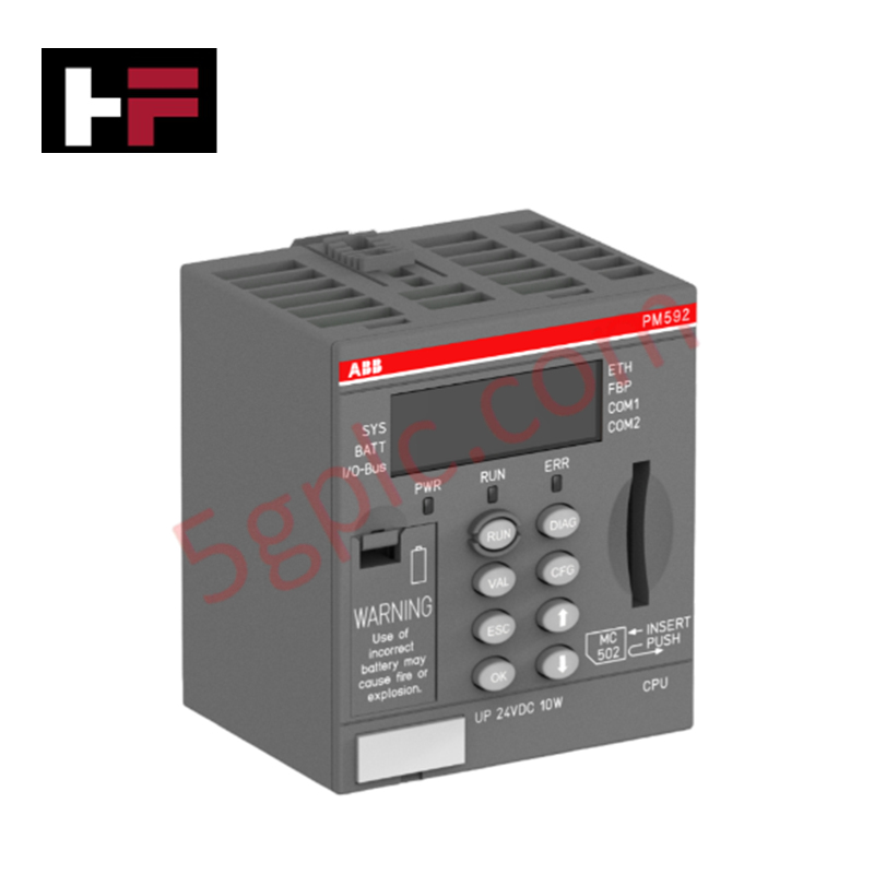 Módulo procesador ABB AC500 PM592-ETH 1SAP150200R0271