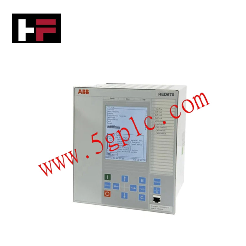 Relay Proteksi Diferensial Garis ABB RED670 1MRK002810-AB Berkualitas Andal