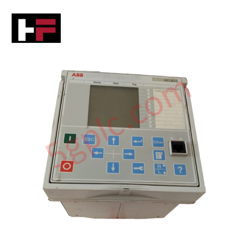وحدة ABB REU615 للحماية من الجهد والتحكم
