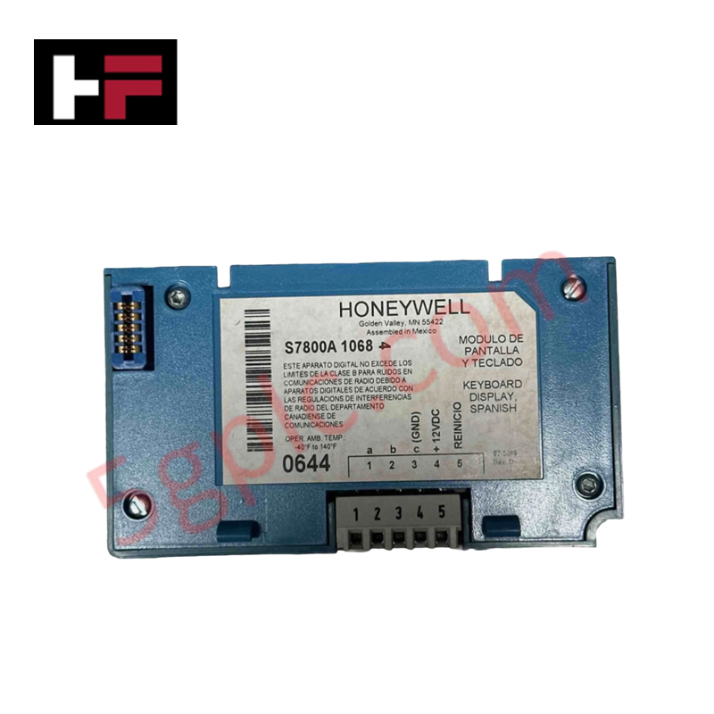 Модуль клавиатуры и дисплея Honeywell S7800A1068