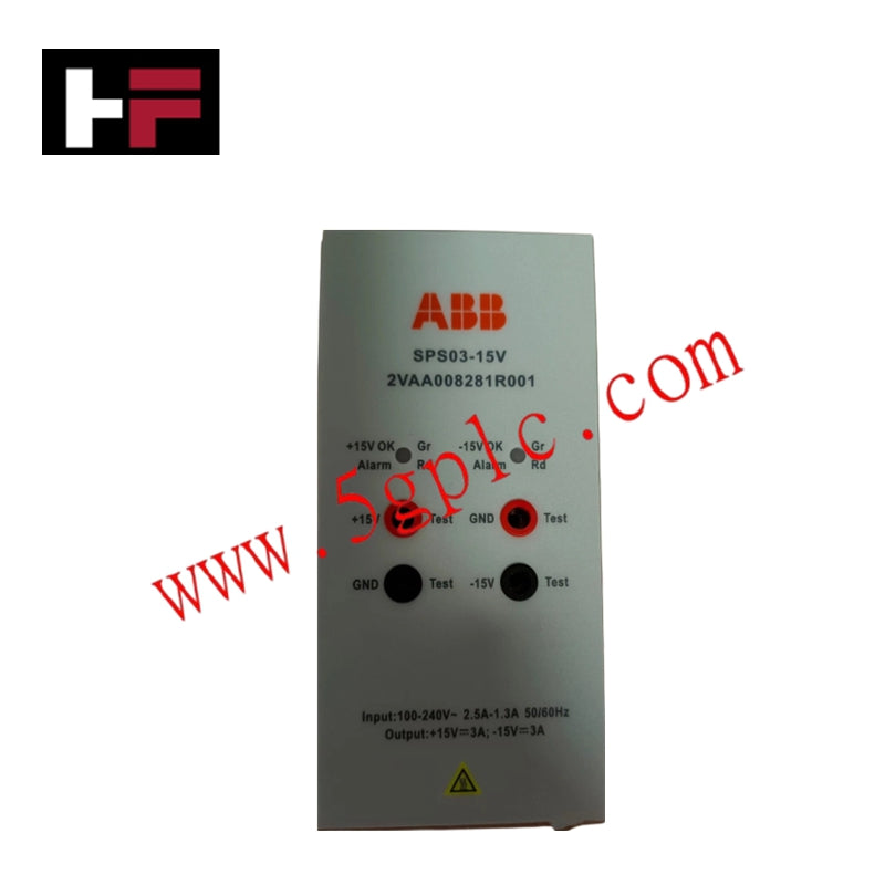 ABB SPS03-15V Symphony Plus 15V DC Power Supply Module