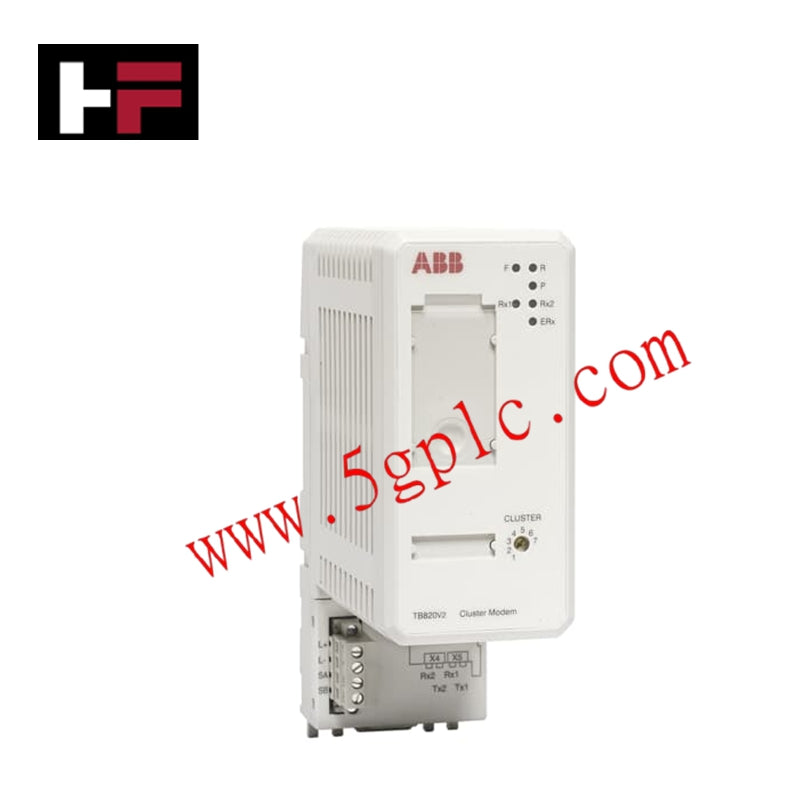 ABB TB820V2 3BSE013208R1 S800 I/O Modulebus Cluster Modem