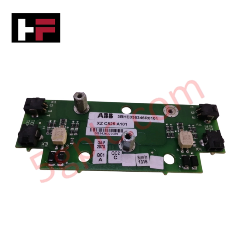 Tarjeta de procesamiento ABB XZ C825 A101 3BHE036346R0101