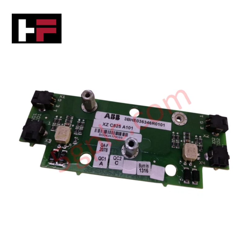 Cartão de Processamento ABB XZ C825 A101 3BHE036346R0101
