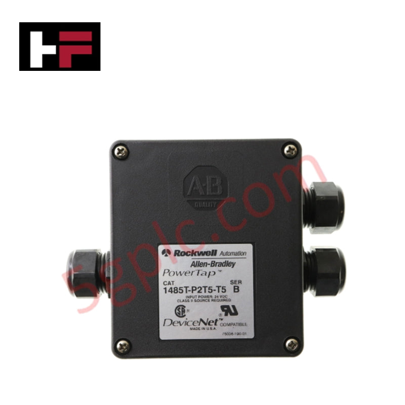 Allen-Bradley 1485T-P2T5-T5 DeviceNet PowerTap for Thick Round Media