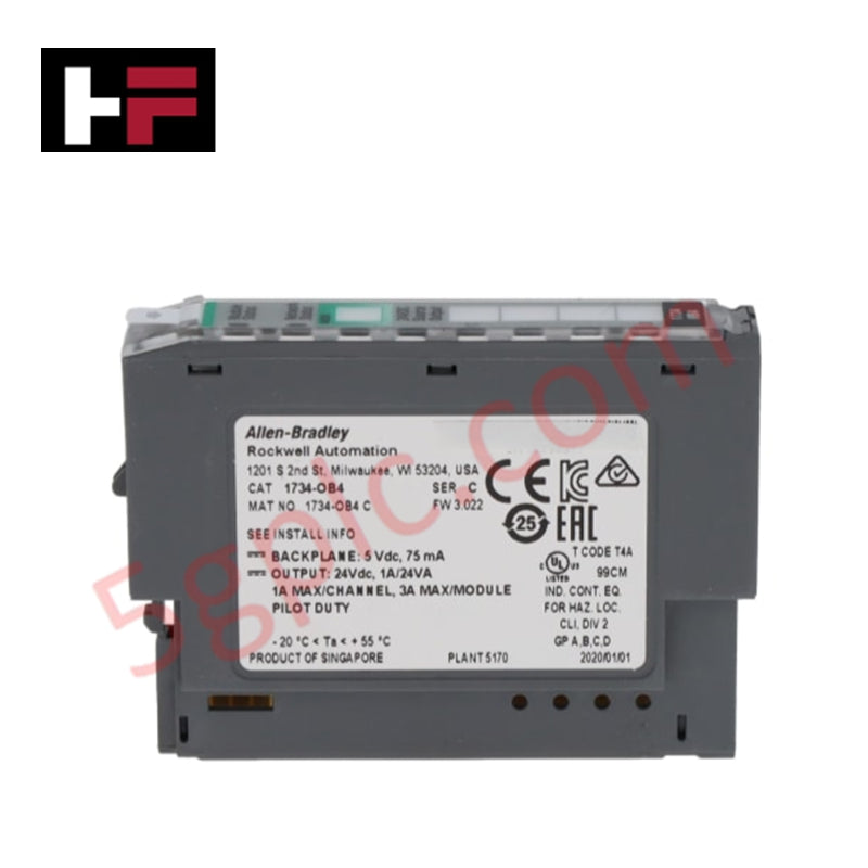 1734-OB4 POINT I/O Модуль цифрового источника 4-точечного выхода 24 В постоянного тока | Allen-Bradley