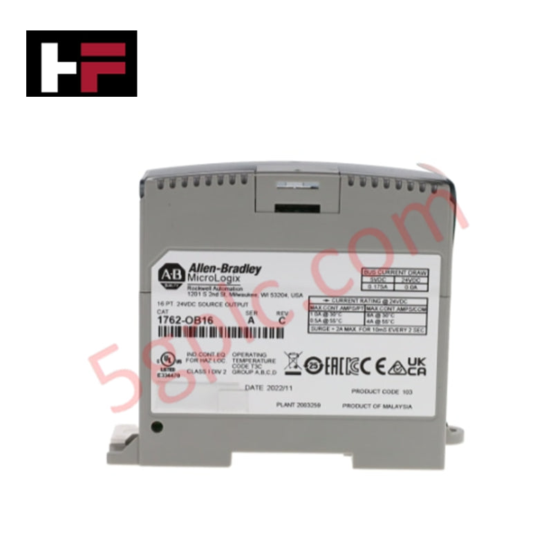 Module de sortie relais AC/DC 16 points Allen-Bradley MicroLogix 1762-OW16