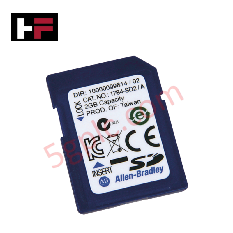 Allen-Bradley 1784-SD2 ControlLogix/CompactLogix 2 GB Güvenli Dijital Bellek Kartı