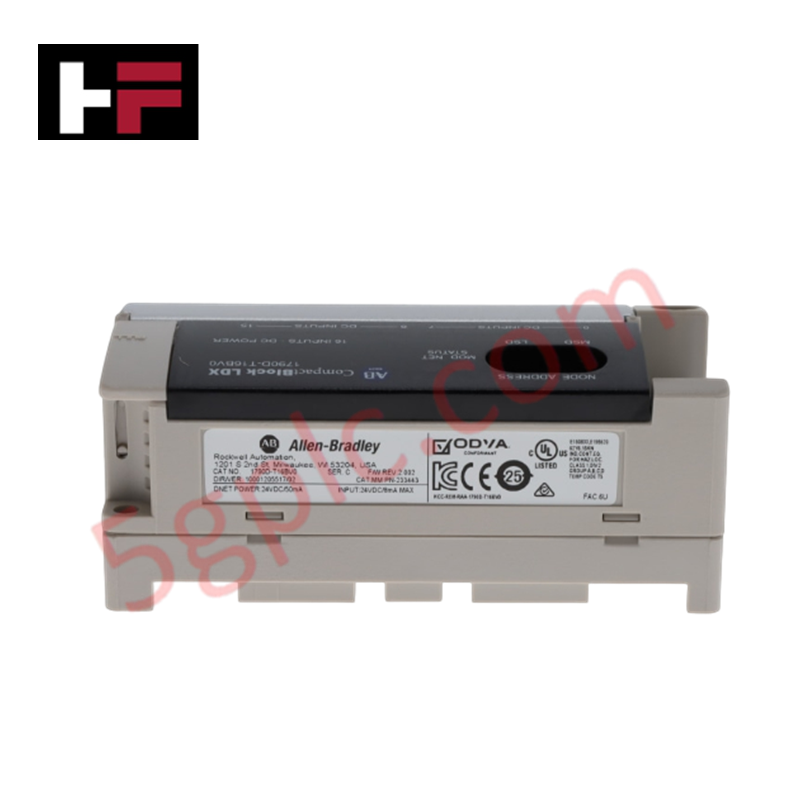 1790D-T16BV0 Allen-Bradley CompactBlock LDX 16-Point Digital Input Module