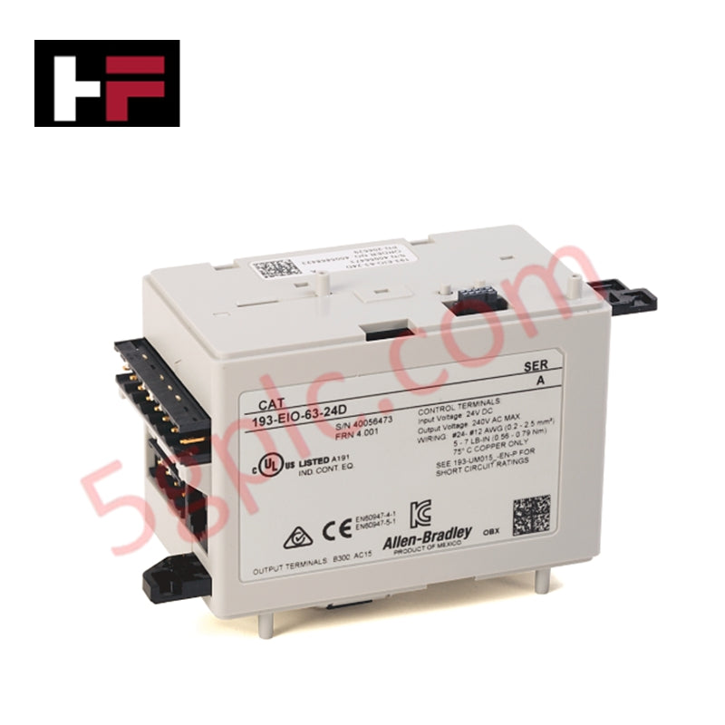 193-EIO-63-24D | Relé electrónico de sobrecarga Allen-Bradley E1 Plus