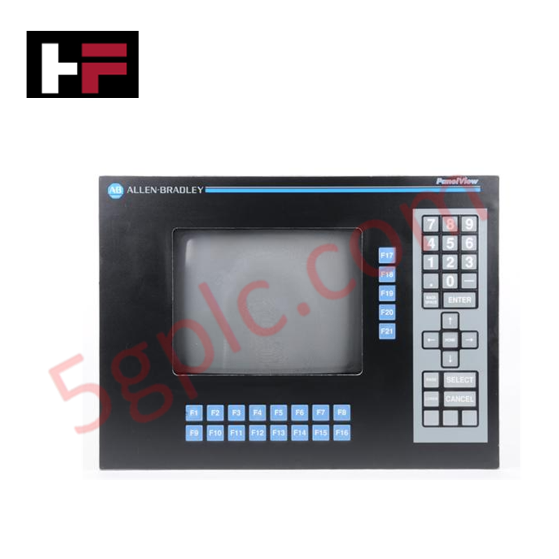 Allen Bradley 2711-KC1 PanelView 1200 Renkli Tuş Takımı HMI Terminali