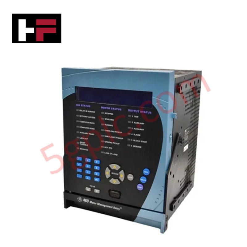 Реле управления двигателем GE Multilin 469-P5-HI-A20-E с улучшенным дисплеем