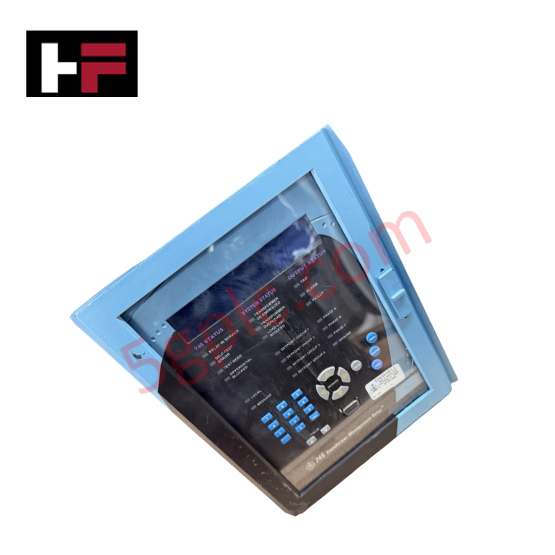 ماژول رله حفاظت ترانسفورماتور سری 745-W2-P5-G1-HI-A شرکت GE