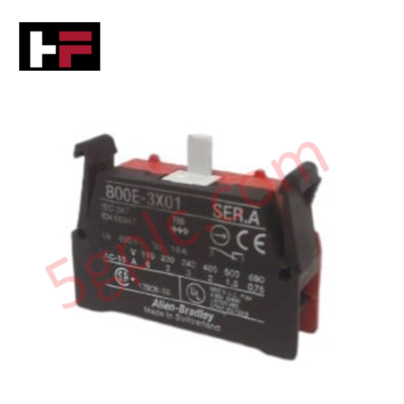 بلوک تماس 1 N/C سری 800E مدل 800E-3X01 | آلن بردلی